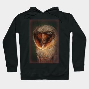 Black Barn Owl Hoodie